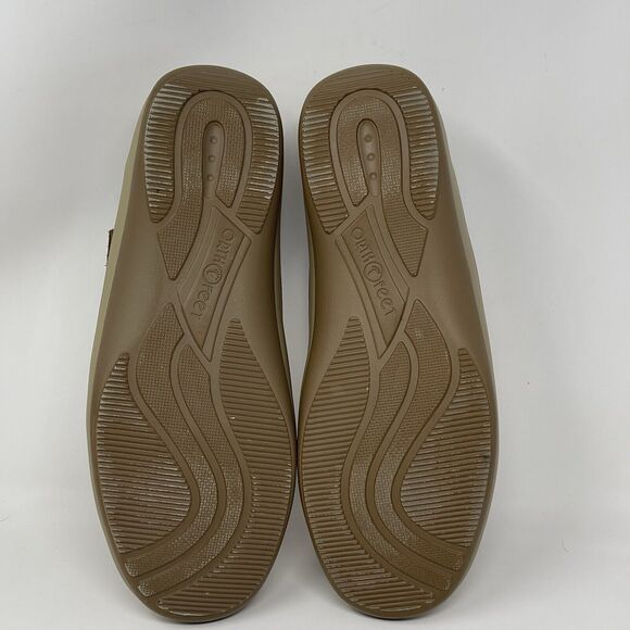 Orthofeet Serene 896 Shoes Womens 9 B Brown Leather Hook Loop Casual Comfort - Picture 14 of 16